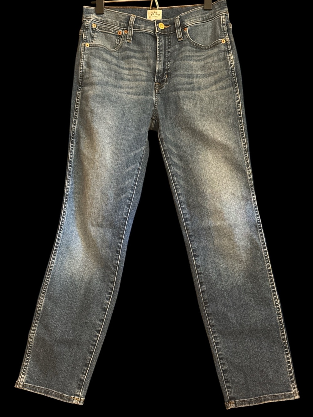 J. Crew Straight-Leg Women's 9” Vintage - Medium Vintage Wash Jeans #AN021